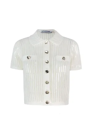 Self-Portrait Donna, Maglie, Bianco, M, new