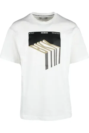 Bikkembergs Uomo, Top, Bianco, L, new