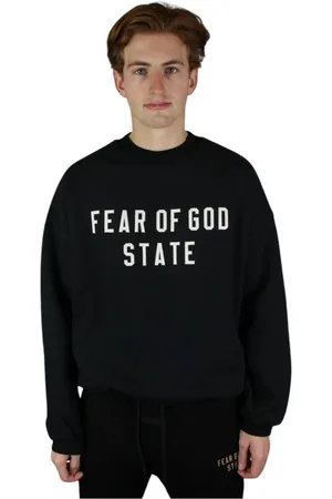 FEAR OF GOD Uomo, Felpe, Nero, 2Xl, new