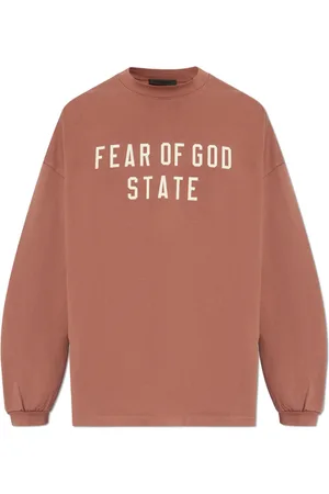 FEAR OF GOD Uomo, Felpe, Rosa, XL, new