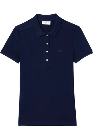 Lacoste Donna, Top, Blu, S, new