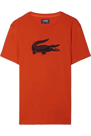 Lacoste Uomo, Top, Arancione, S, new