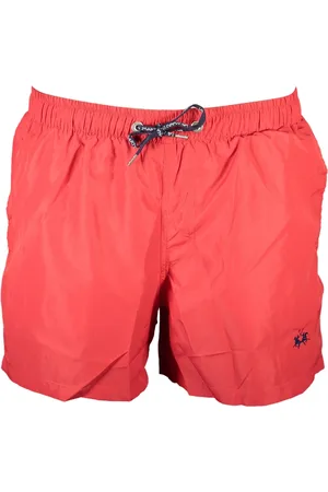 La Martina Uomo, Costumi da bagno, Rosso, M, new