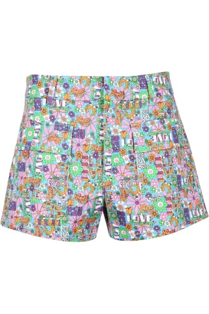 Chiara Ferragni Donna, Pantaloncini, Multicolore, S, new