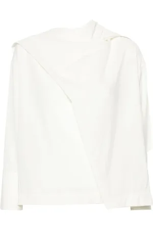 Issey Miyake Donna, Camicette , Bianco, L, new