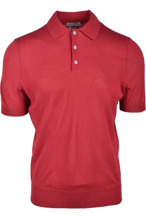 BALLANTYNE Uomo, Top, Rosso, XL, new