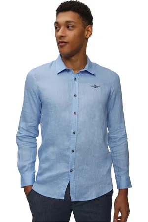 Aeronautica Militare Uomo, Magliette, Blu, XL, new