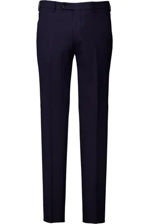 Berwich Uomo, Pantaloni, Blu, XS, new