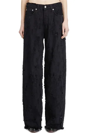 haikure Donna, Pantaloni, Nero, W25, new