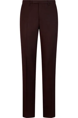 Boglioli Uomo, Pantaloni, Rosso, L, new