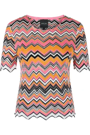 Marc Cain Donna, Maglie, Multicolore, L, new