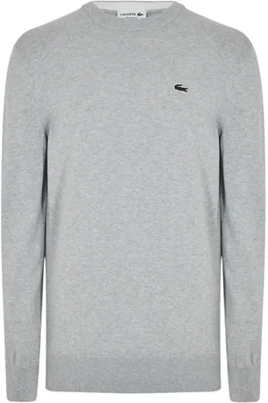 Lacoste Uomo, Maglie, Grigio, S, new