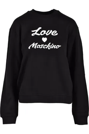 Moschino Donna, Felpe, Nero, M, new