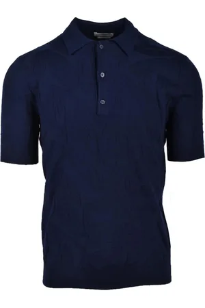 BALLANTYNE Uomo, Top, Blu, L, new