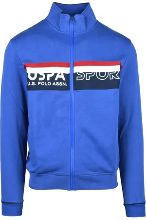 U.S. Polo Assn. Uomo, Felpe, Blu, 2Xl, new