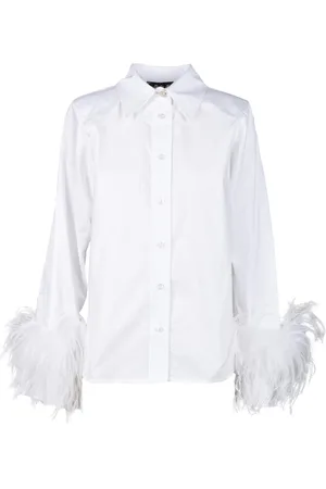 Giulia N Couture Donna, Camicette , Bianco, L, new