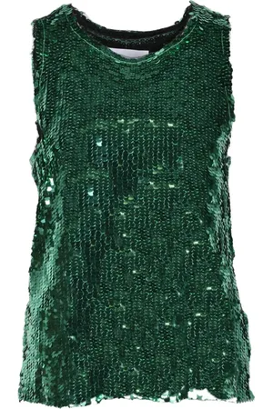 ERIKA CAVALLINI Donna, Top, Verde, S, new