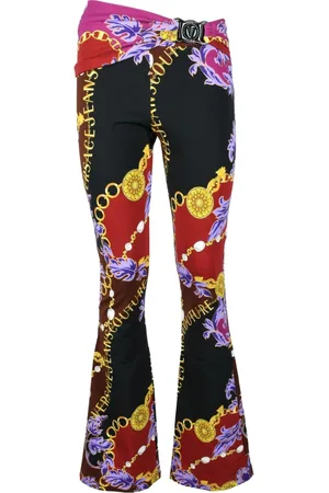 VERSACE Donna, Pantaloni, Multicolore, M, new