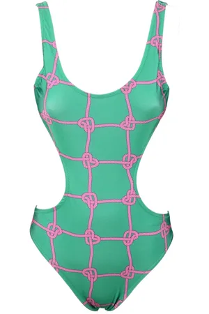 Chiara Ferragni Donna, Costumi da bagno, Verde, L, new