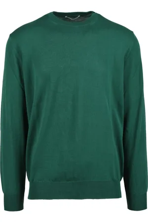 KANGRA CASHMERE Uomo, Maglie, Verde, XL, new