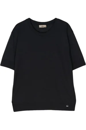 HERNO Donna, Top, Blu, M, new