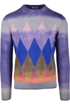 BALLANTYNE Uomo, Maglie, Viola, L, new