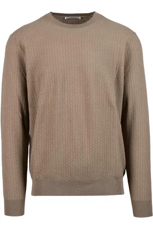 KANGRA CASHMERE Uomo, Maglie, Marrone, 3Xl, new