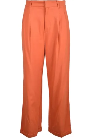 WEILI ZHENG Donna, Pantaloni, Arancione, S, new