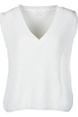 ELEVENTY Donna, Maglie, Bianco, S, new