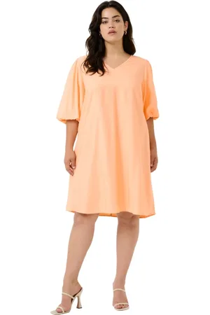 Kaffe Donna, Abiti, Arancione, 7Xl, new