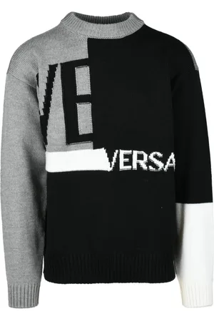 VERSACE Uomo, Maglie, Grigio, L, new