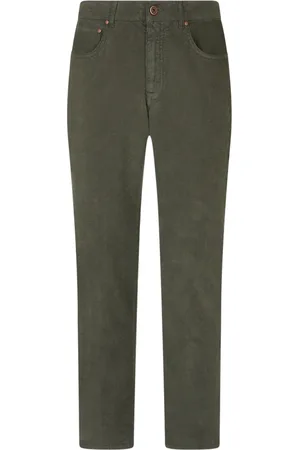 Boglioli Uomo, Pantaloni, Verde, W40, new