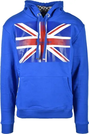 Aquascutum Uomo, Felpe, Blu, L, new