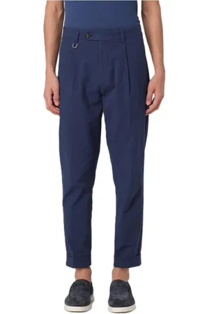Paolo Pecora Uomo, Pantaloni, Blu, L, new