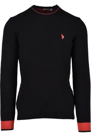 U.S. Polo Assn. Uomo, Maglie, Nero, 2Xl, new