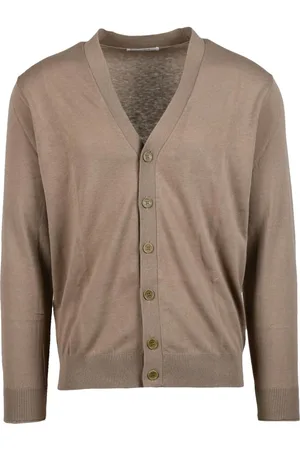 KANGRA CASHMERE Uomo, Maglie, Marrone, M, new