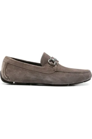 Salvatore Ferragamo Uomo, Scarpe, Grigio, 42 EU, new
