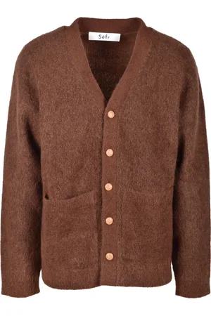 Séfr Uomo, Maglie, Marrone, M, new