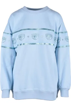 Chiara Ferragni Donna, Felpe, Blu, M, new