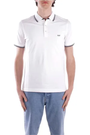FAY Uomo, Top, Bianco, M, new