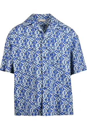 Emilio Pucci Uomo, Magliette, Blu, L, new