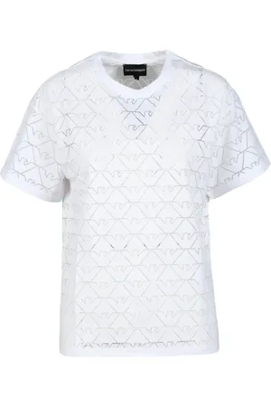 Emporio Armani Donna, Top, Bianco, S, new
