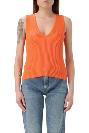 Pinko Donna, Maglie, Arancione, S, new