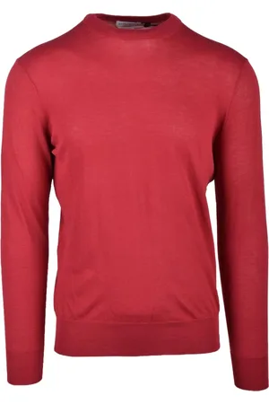 BALLANTYNE Uomo, Maglie, Rosso, XL, new