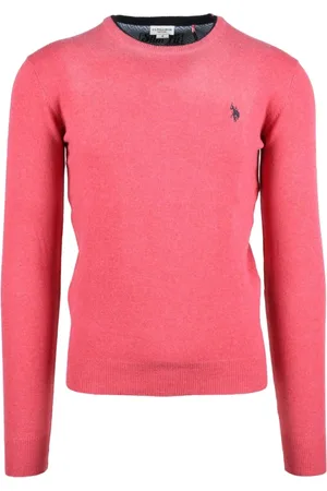 U.S. Polo Assn. Uomo, Maglie, Rosa, M, new