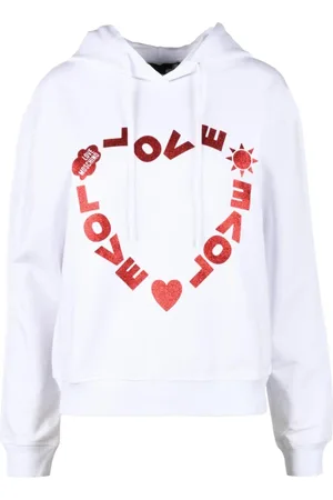 Moschino Donna, Felpe, Bianco, S, new