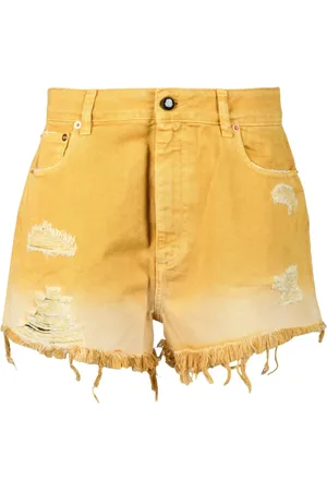 SEMICOUTURE Donna, Pantaloncini, Giallo, W27, new