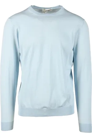 FILIPPO DE LAURENTIIS Uomo, Maglie, Blu, XL, new