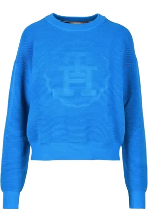 Tommy Hilfiger Donna, Maglie, Blu, S, new