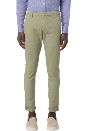Dondup Uomo, Pantaloni, Verde, W35, new